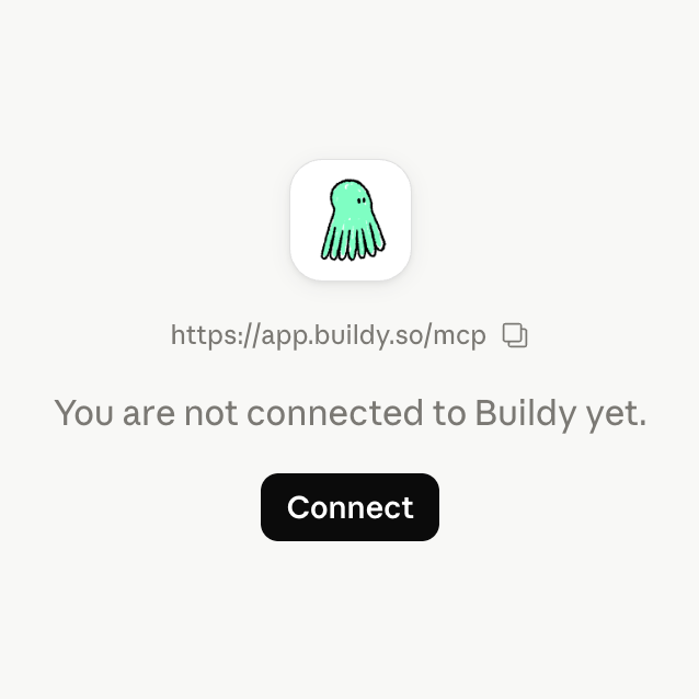 Charming connector connect screen